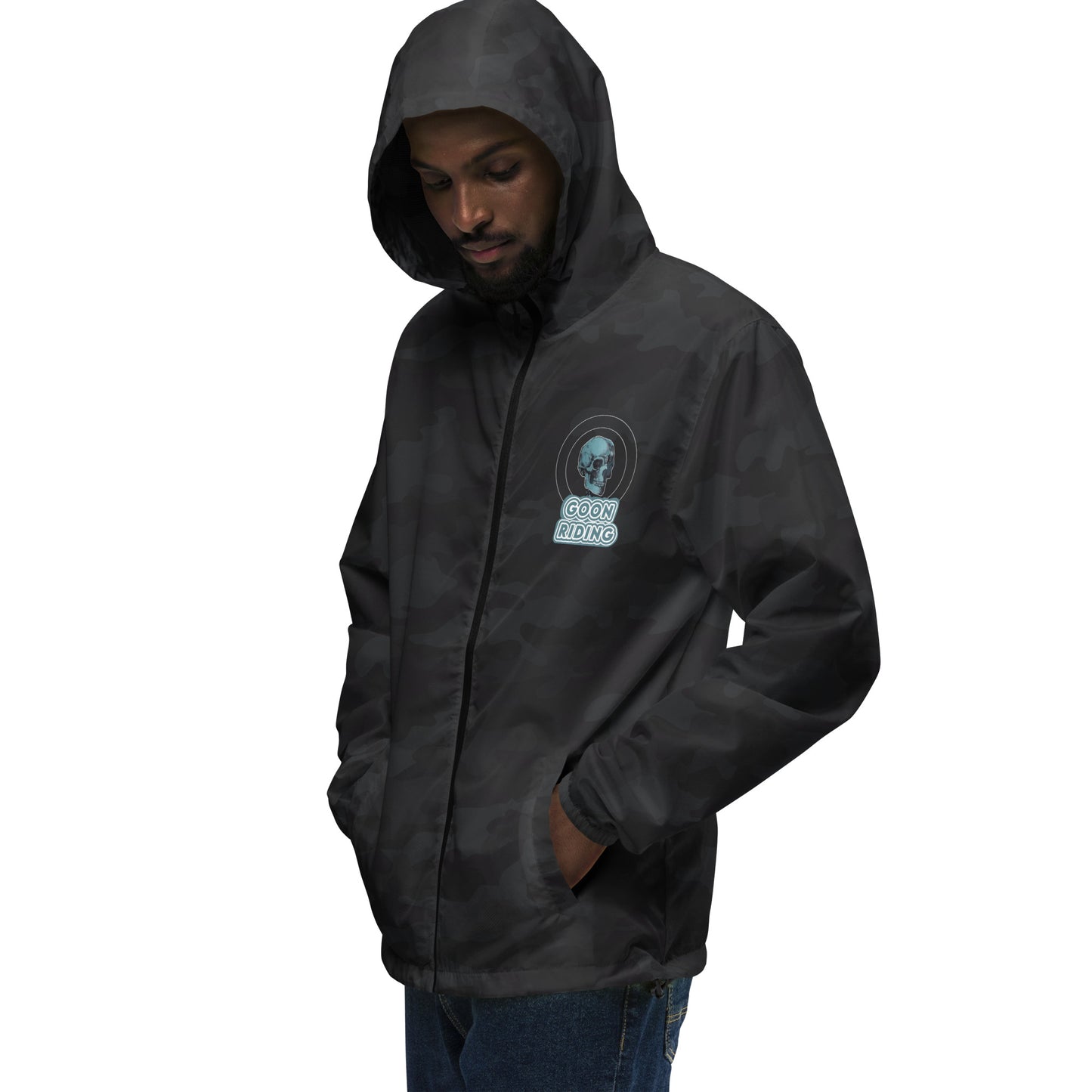 Hooded Full-Zip Windbreaker