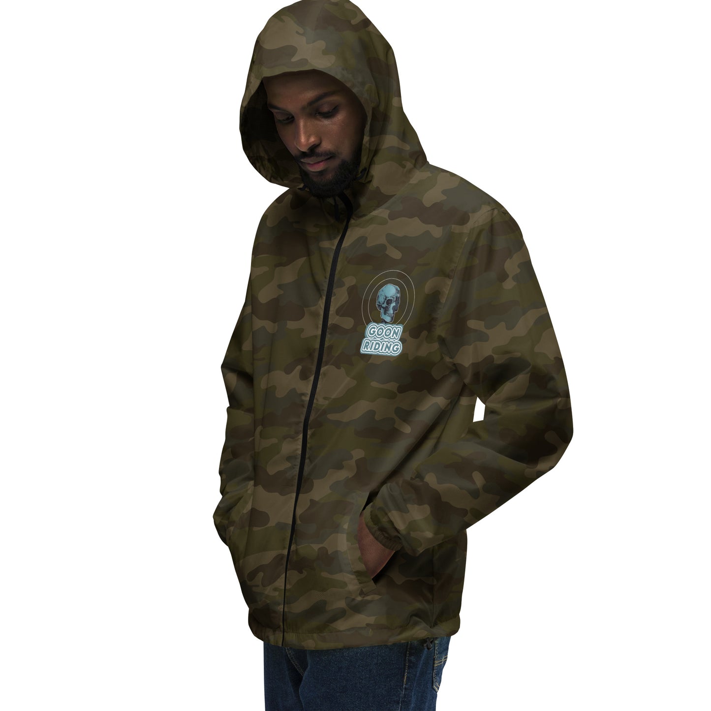 Hooded Full-Zip Windbreaker